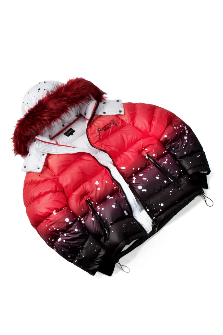 MENS OUTERWEAR Red Curry Ombre Puffer Jacket Jackets & Outerwear 1 MENS OUTERWEAR Red Curry Ombre Puffer Jacket Jackets & Outerwear