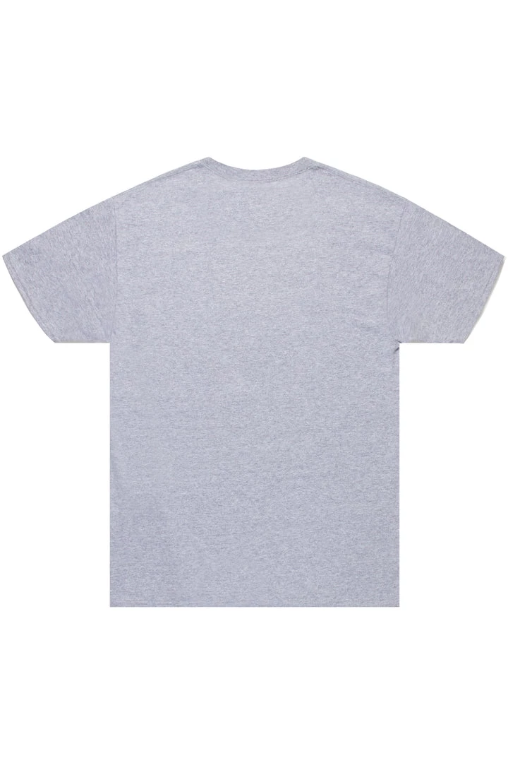 MENS TEES DAMONE GRAPHIC T-SHIRT-HEATHER GREY Tops 3 MENS TEES DAMONE GRAPHIC T-SHIRT-HEATHER GREY Tops