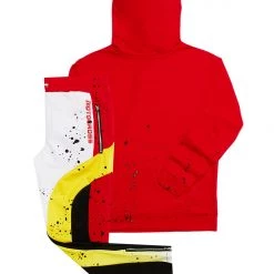 MENS TRACK SETS DARBY HOODIE TRACK SET-RED 7 MENS TRACK SETS DARBY HOODIE TRACK SET-RED