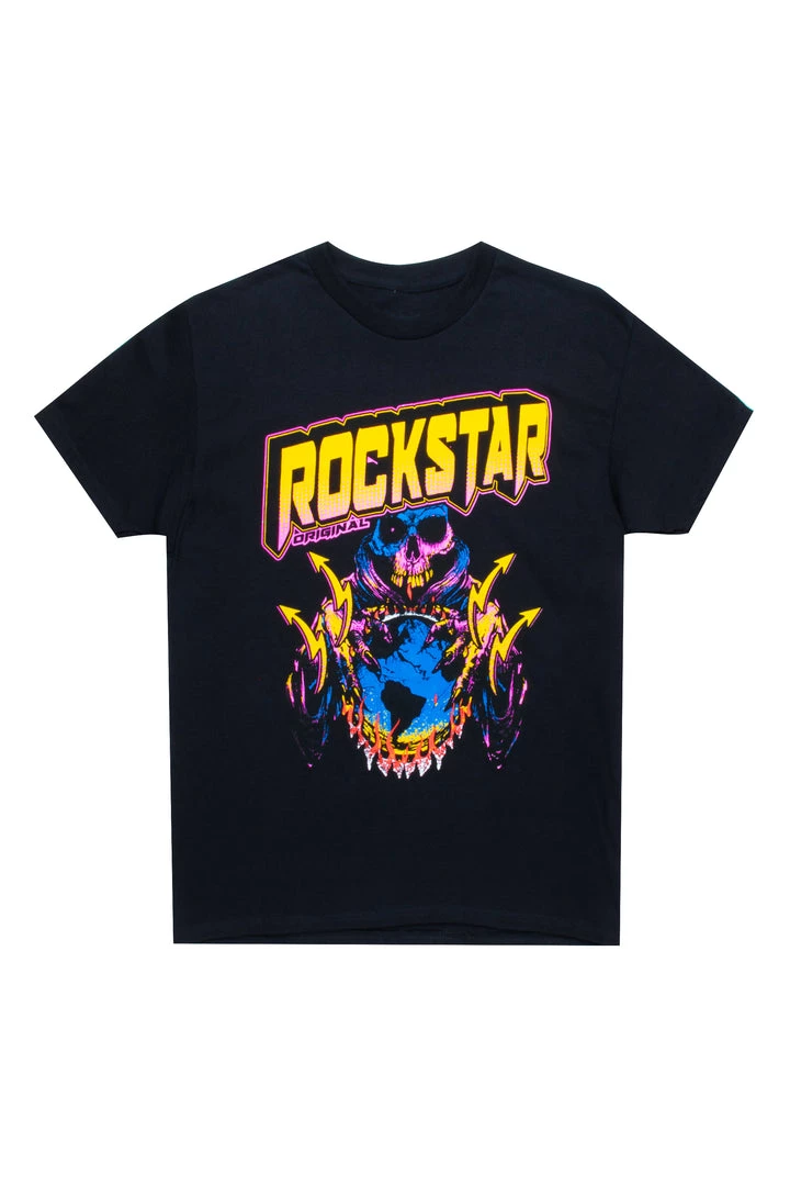 MENS TEES DAYLOR GRAPHIC T-SHIRT-BLACK 1 MENS TEES DAYLOR GRAPHIC T-SHIRT-BLACK