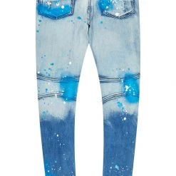 MENS JEANS Denim DEMNA PAINTER JEAN-LIGHT BLUE 5 MENS JEANS Denim DEMNA PAINTER JEAN-LIGHT BLUE