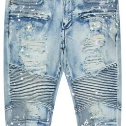 MENS JEANS Denim DEMNA PAINTER JEAN-WHITE