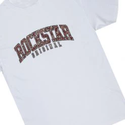 MENS SHORT SETS DENOK T-SHIRT/DENIM SHORT SET-BLK/RED