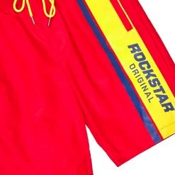 MENS SHORT SETS DENZIEN SHORT SET-RED Track Sets