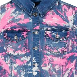 WOMENS JACKETS Best Seller DESTINY-C DENIM JACKET-LIGHT WASH