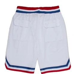 MENS SHORTS DIME GRAPHIC SHORT-WHITE