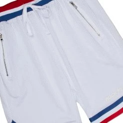 MENS SHORTS DIME GRAPHIC SHORT-WHITE