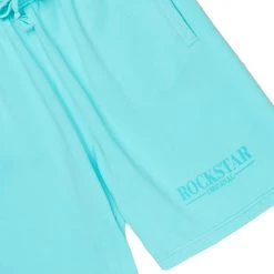 MENS SHORT SETS DIMITRI CREWNECK SHORT SET-AQUA