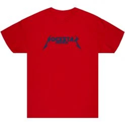 MENS TEES Tops DIOGO PRINTED T-SHIRT- RED/NAVY