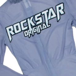 WOMENS ROMPERS & JUMPSUITS Best Seller DIXIE MESH ROMPER-CHAMBRAY BLUE