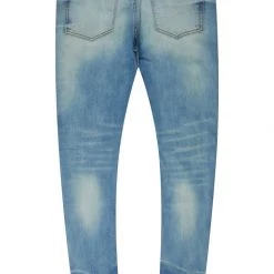 MENS JEANS Denim DOE 5 POCKET JEAN-MEDIUM WASH