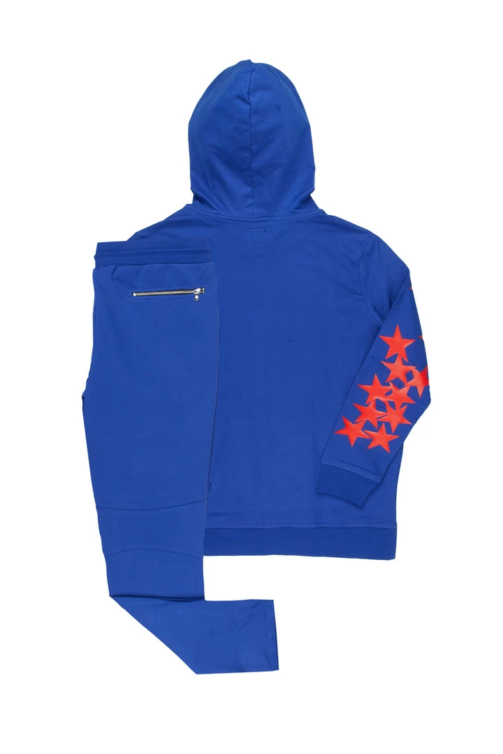 MENS TRACK SETS DOMINIC GRAPHIC TRACKSET-ROYAL BLUE 4 MENS TRACK SETS DOMINIC GRAPHIC TRACKSET-ROYAL BLUE