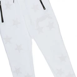 MENS TRACK SETS DOMINIC T-SHIRT TRACK SET-WHITE