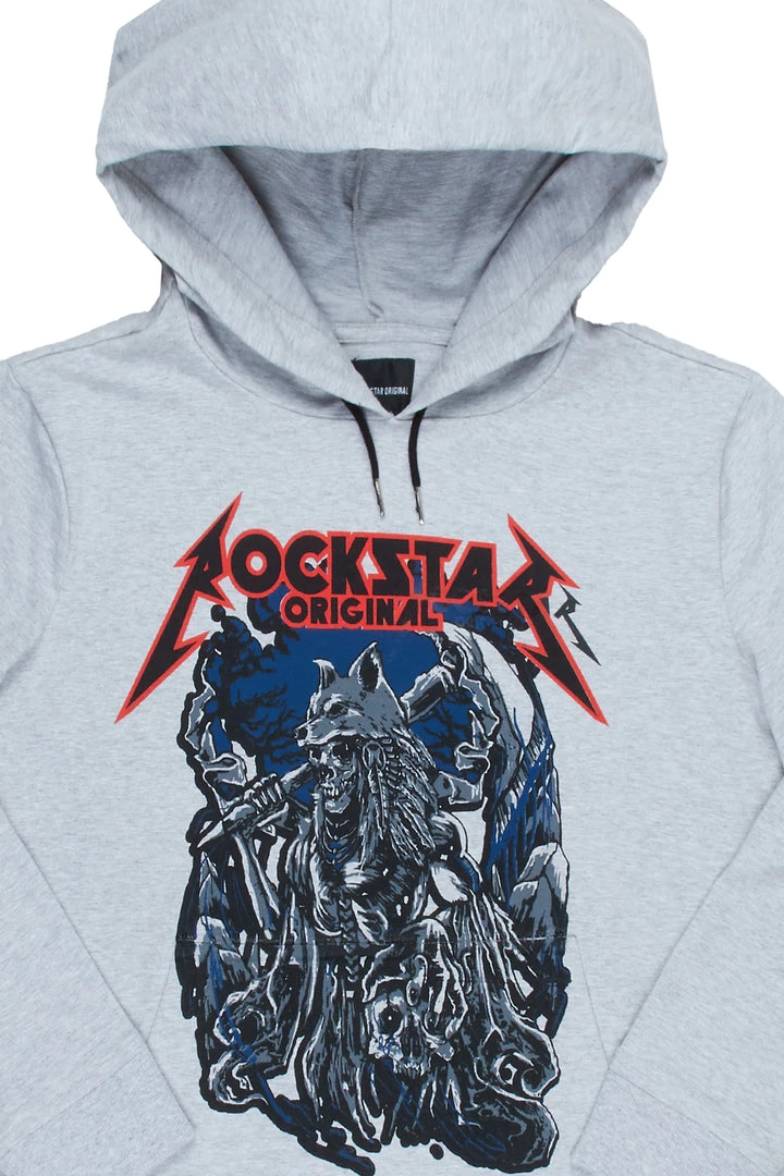 MENS HOODIES & SWEATSHIRTS DRAKE PRINTED HOODIE-GREY 2 MENS HOODIES & SWEATSHIRTS DRAKE PRINTED HOODIE-GREY