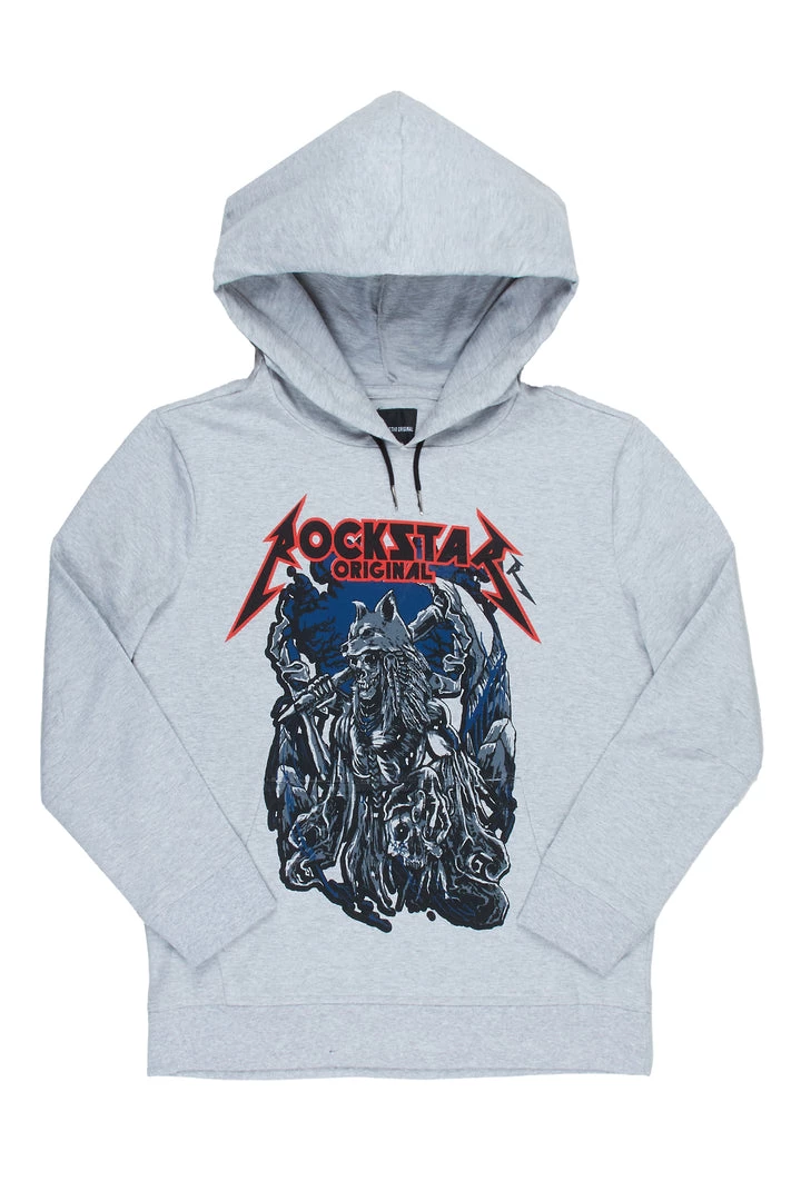 MENS HOODIES & SWEATSHIRTS DRAKE PRINTED HOODIE-GREY 1 MENS HOODIES & SWEATSHIRTS DRAKE PRINTED HOODIE-GREY