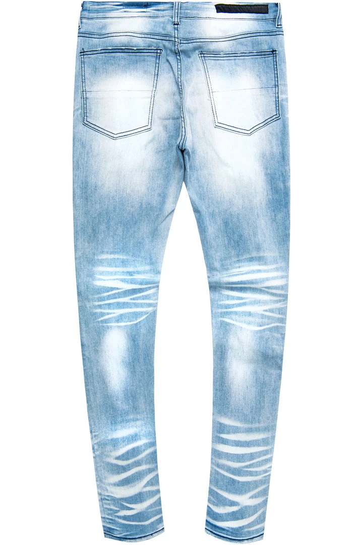 MENS JEANS Denim DAG 5 POCKET JEAN- BLUE 3 MENS JEANS Denim DAG 5 POCKET JEAN- BLUE