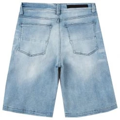 MENS SHORTS DAG WASH DENIM SHORT- BLUE