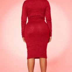 WOMENS DRESSES EFFIE SKIRT SET - RED Best Seller