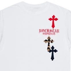 MENS TEES EXO GRAPHIC T-SHIRT-WHITE Tops