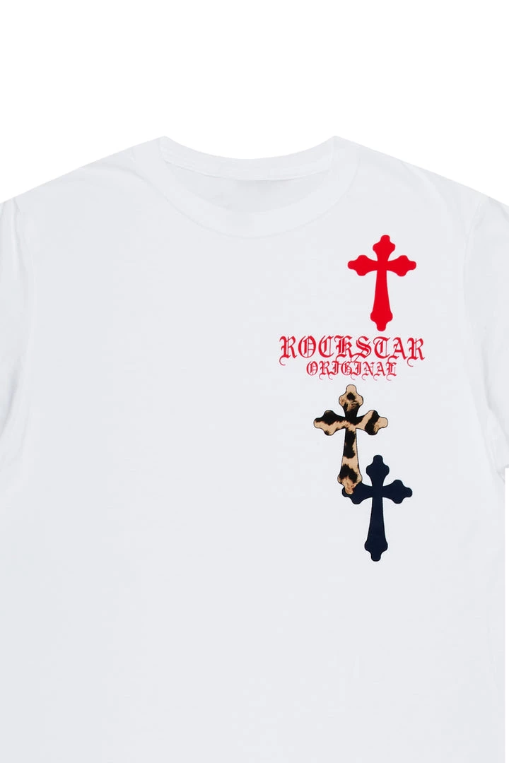 MENS TEES EXO GRAPHIC T-SHIRT-WHITE Tops 2 MENS TEES EXO GRAPHIC T-SHIRT-WHITE Tops