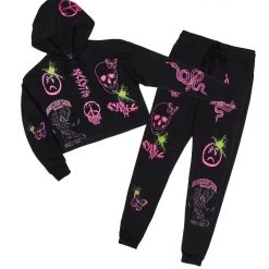 WOMENS TRACK SETS EZRA 2.0 TRACKSET-BLACK