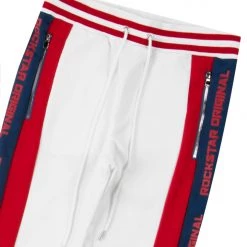 MENS TRACK SETS ELLIS HOODIE TRACK SET-WHITE 6 MENS TRACK SETS ELLIS HOODIE TRACK SET-WHITE