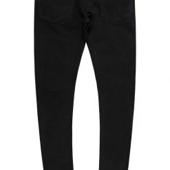 MENS JEANS Denim EXO PATCHWORK JEAN- BLACK