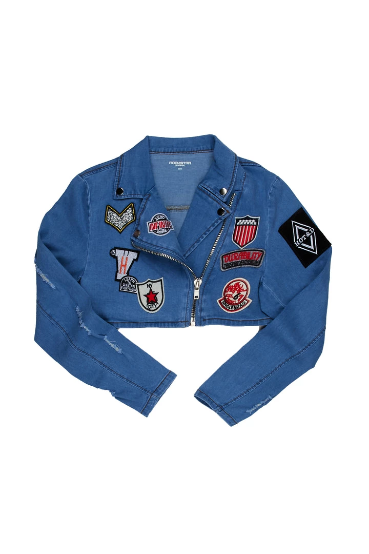 WOMENS JACKETS FAHARI DENIM JACKET-LIGHT WASH Best Seller 1 WOMENS JACKETS FAHARI DENIM JACKET-LIGHT WASH Best Seller