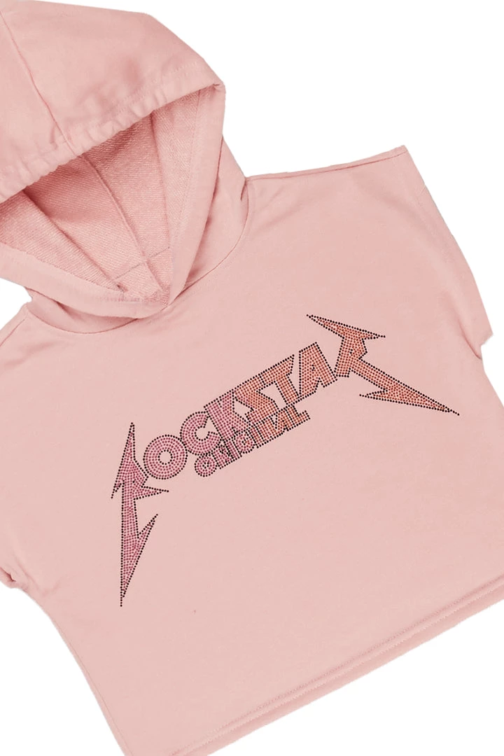 WOMENS SHORT SETS FALLON SHORT SET-PINK 6 WOMENS SHORT SETS FALLON SHORT SET-PINK