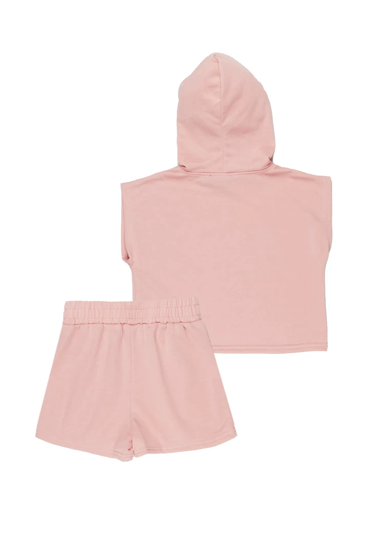 WOMENS SHORT SETS FALLON SHORT SET-PINK 8 WOMENS SHORT SETS FALLON SHORT SET-PINK