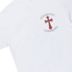 MENS SHORT SETS FANTOME T-SHIRT/DENIM SHORT SET-WHITE