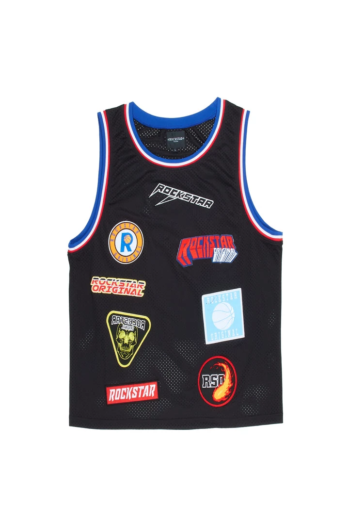 MENS TANKS FENDER JERSEY- BLACK 1 MENS TANKS FENDER JERSEY- BLACK