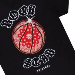 MENS SHORT SETS Track Sets FENRITH T-SHIRT/SHORT SET-BLACK/RED