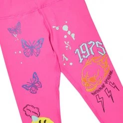 WOMENS ACTIVEWEAR FINLEY RIBBED ACTIVE SET-PINK