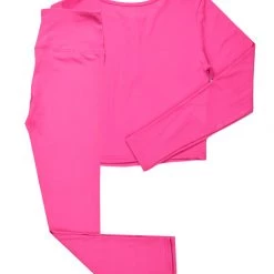 WOMENS ACTIVEWEAR FINLEY RIBBED ACTIVE SET-PINK