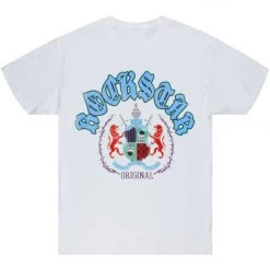 MENS TEES FINNLEE GRAPHIC T-SHIRT-WHITE Tops