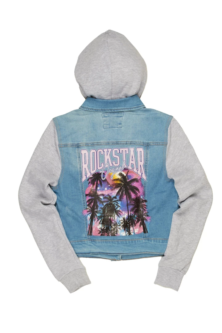 WOMENS JACKETS SHARLA DENIM / FLEECE JACKET-LIGHT WASH Best Seller 8 WOMENS JACKETS SHARLA DENIM / FLEECE JACKET-LIGHT WASH Best Seller