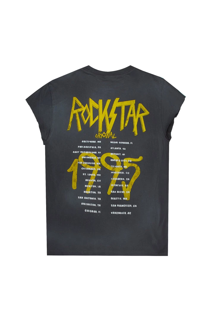 MENS TEES FLEET PRINTED T-SHIRT-GREY 4 MENS TEES FLEET PRINTED T-SHIRT-GREY