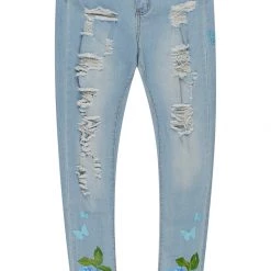 WOMENS JEANS Best Seller FLORA SKINNY JEAN-LIGHT WASH