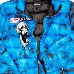 MENS OUTERWEAR FREDDY PUFFER JACKET- BLUE 7 MENS OUTERWEAR FREDDY PUFFER JACKET- BLUE