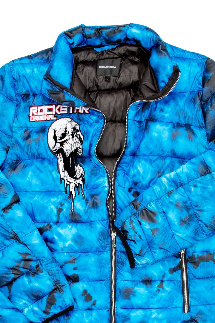 MENS OUTERWEAR FREDDY PUFFER JACKET- BLUE 3 MENS OUTERWEAR FREDDY PUFFER JACKET- BLUE