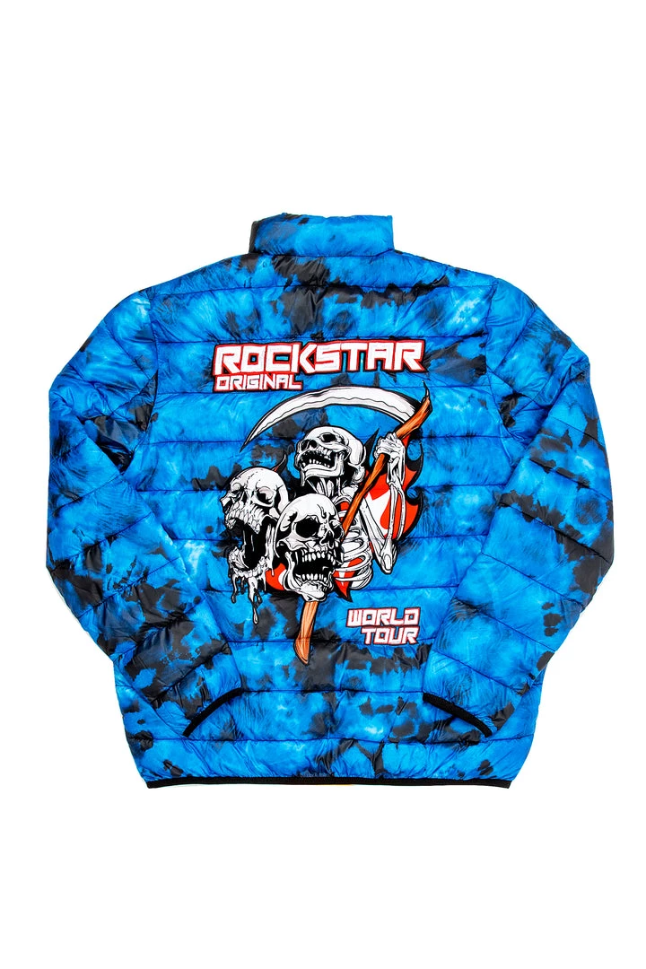 MENS OUTERWEAR FREDDY PUFFER JACKET- BLUE 5 MENS OUTERWEAR FREDDY PUFFER JACKET- BLUE