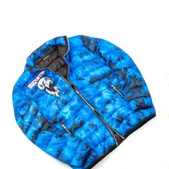MENS OUTERWEAR FREDDY PUFFER JACKET- BLUE