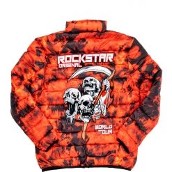 MENS OUTERWEAR FREDDY PUFFER JACKET- RED Jackets & Outerwear