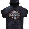 MENS HOODIES & SWEATSHIRTS FURY SHORT SLEEVE HOODIE-BLACK Tops