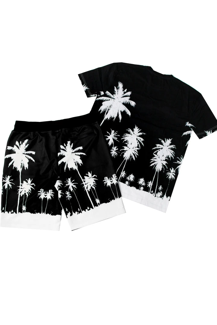 MENS SHORT SETS Track Sets Farley Short Set (Black) 2 MENS SHORT SETS Track Sets Farley Short Set (Black)