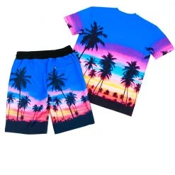 MENS SHORT SETS Farley Short Set (Blue) Track Sets