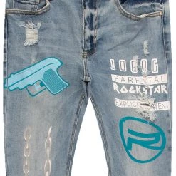 WOMENS JEANS RUBI ROSE FETTI JEAN - BLUE 16 WOMENS JEANS RUBI ROSE FETTI JEAN - BLUE