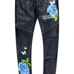 WOMENS PANTS FLORA PANT-NAVY