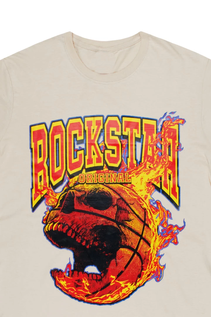 MENS TEES GAIUS GRAPHIC T-SHIRT-BEIGE 2 MENS TEES GAIUS GRAPHIC T-SHIRT-BEIGE